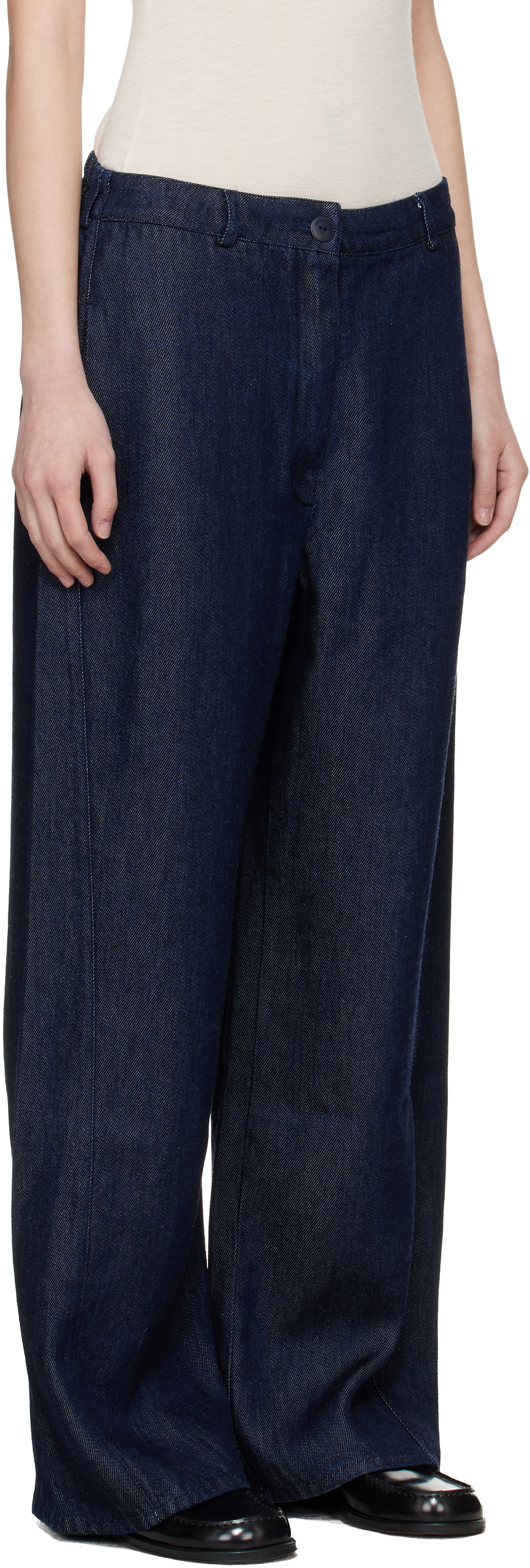 Cordera Navy Straight Jeans