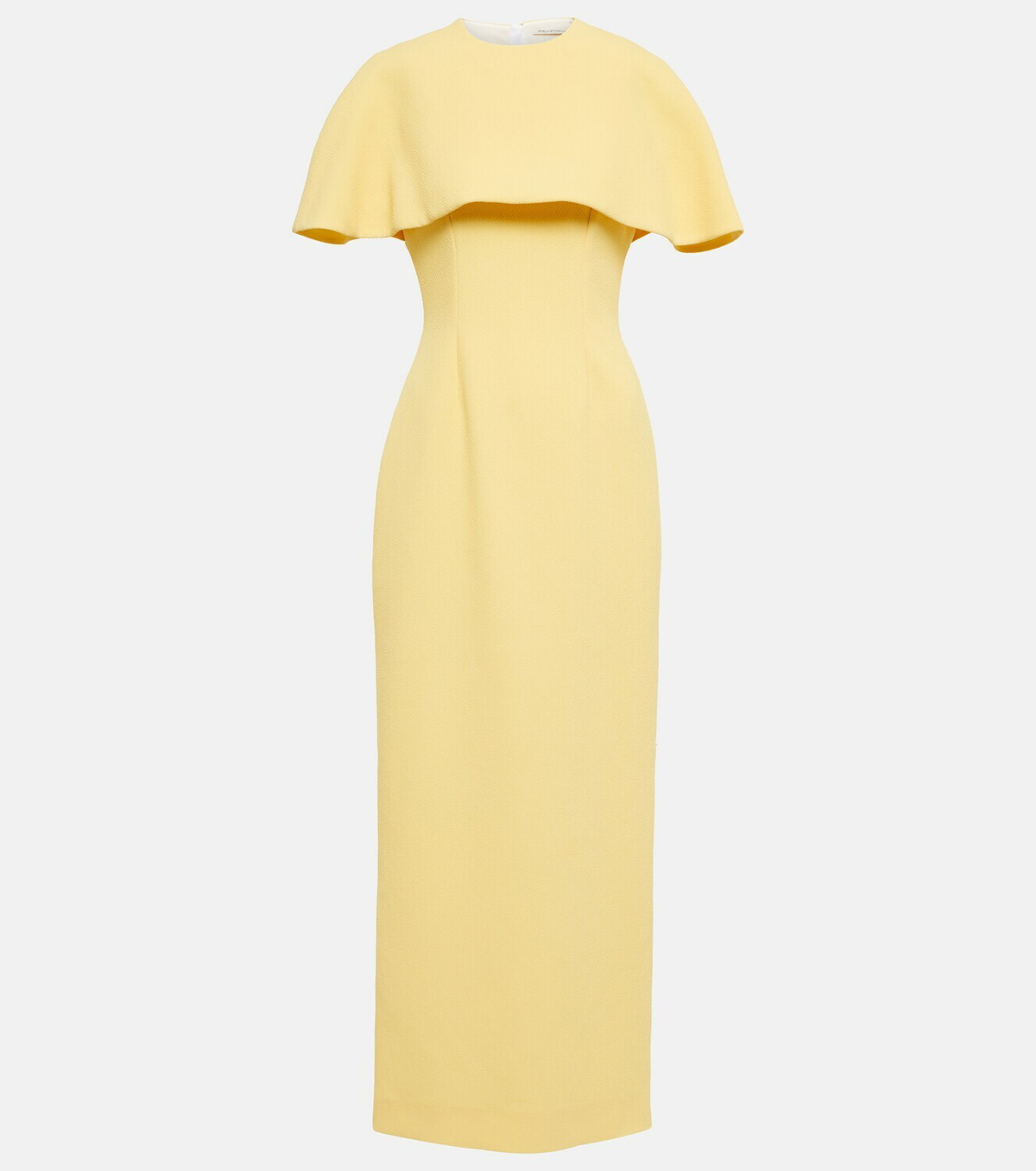 slim fit dress slacks Carita Dress | Green Velvet Off-the-Shoulder Midi Dress main image 0