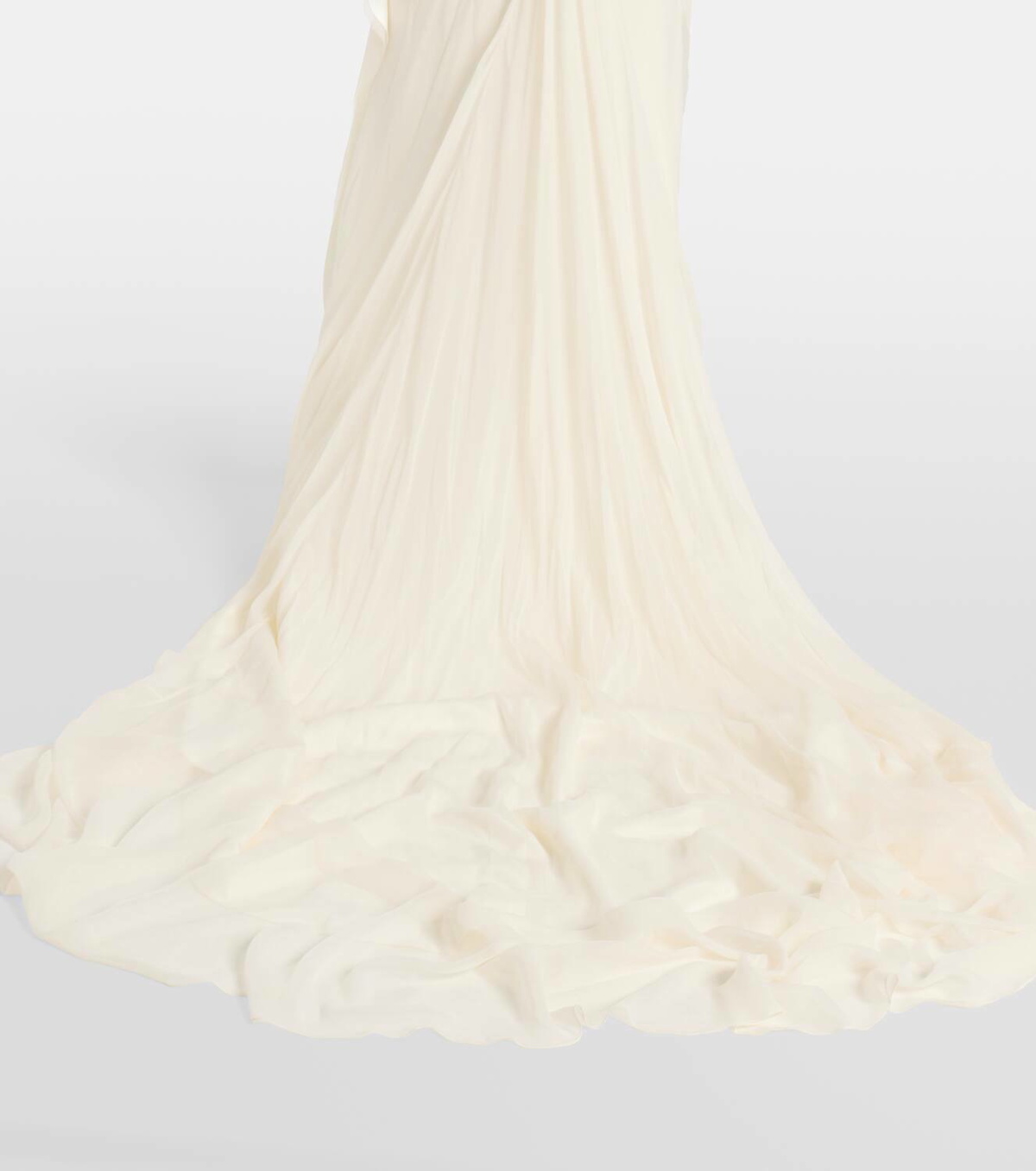 Danielle Frankel Bridal Arlo wool and silk gown