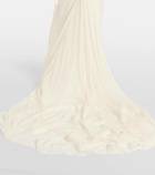 Danielle Frankel Bridal Arlo wool and silk gown