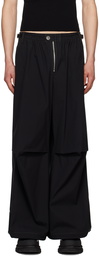 Dion Lee Black Oversized Trousers