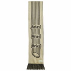 Aries Men's Column Scarf in Black 