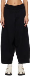 Cordera Black Elasticized Lounge Pants