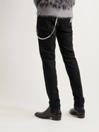 Dolce & Gabbana - Skinny-Fit Embellished Jeans - Black