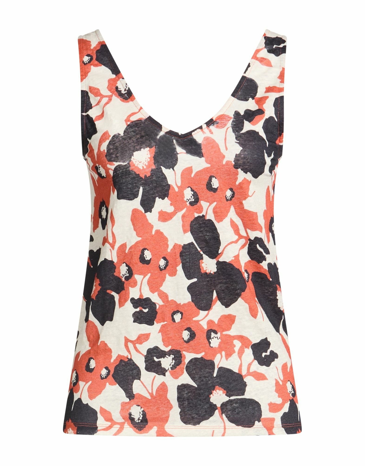Majestic Filatures Womens Top in Rust
