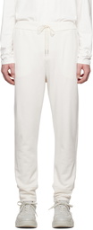 Jil Sander Off-White Drawstring Lounge Pants