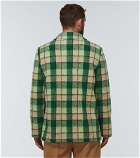 Gucci - Checked wool-blend jacket