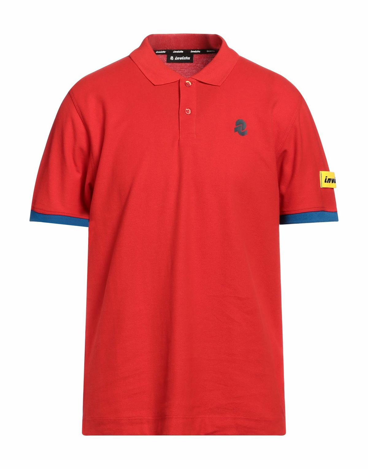 Invicta Mens Polo shirt in Tomato red