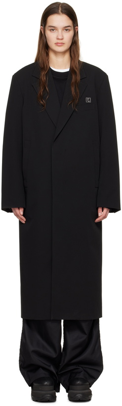 Photo: Wooyoungmi Black Single-Breasted Coat