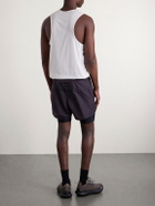 DISTRICT VISION - Ultralight Shell Running Shorts - Purple