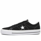 Converse One Star Pro Ox Sneakers in Black/White