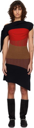 Kiko Kostadinov Multicolor Lemoyne Knitted Midi Dress