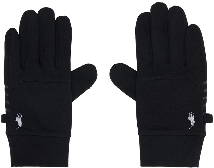 Photo: Polo Ralph Lauren Black Commuter Gloves