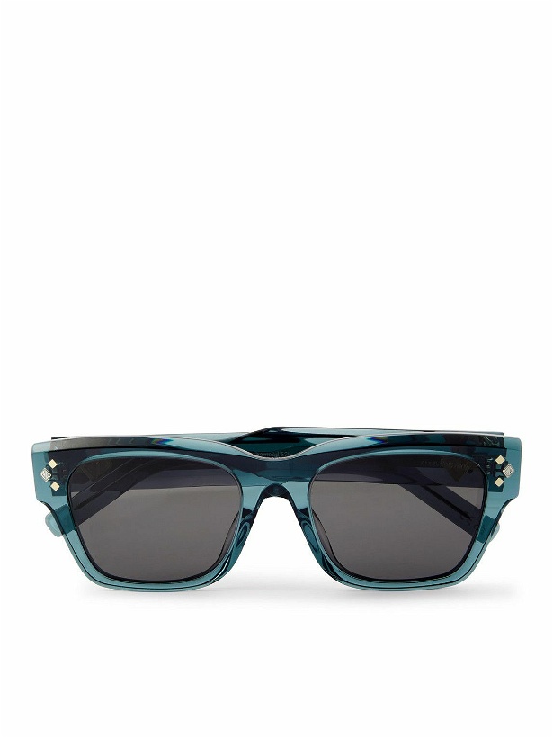 Photo: Dior Eyewear - CD Diamond S2I D-Frame Acetate and Silver-Tone Sunglasses