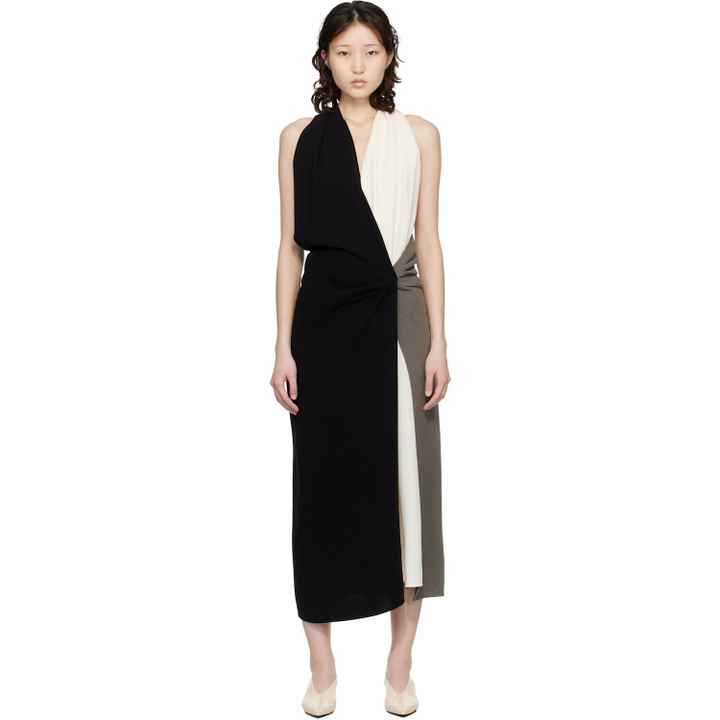Photo: Proenza Schouler Black & White Elsa Midi Dress