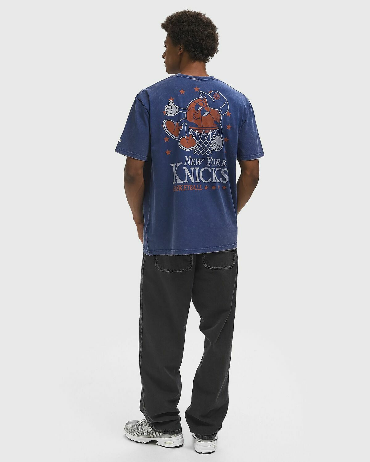 New Era SPTCLAS SSTEE2399 NEW YORK KNICKS Blue Mens Shortsleeves/Team Tee