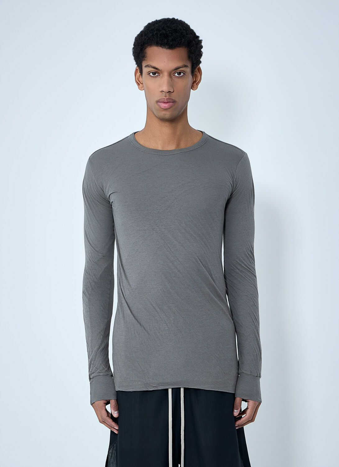 Rick Owens Crewneck Long Sleeve T-Shirt