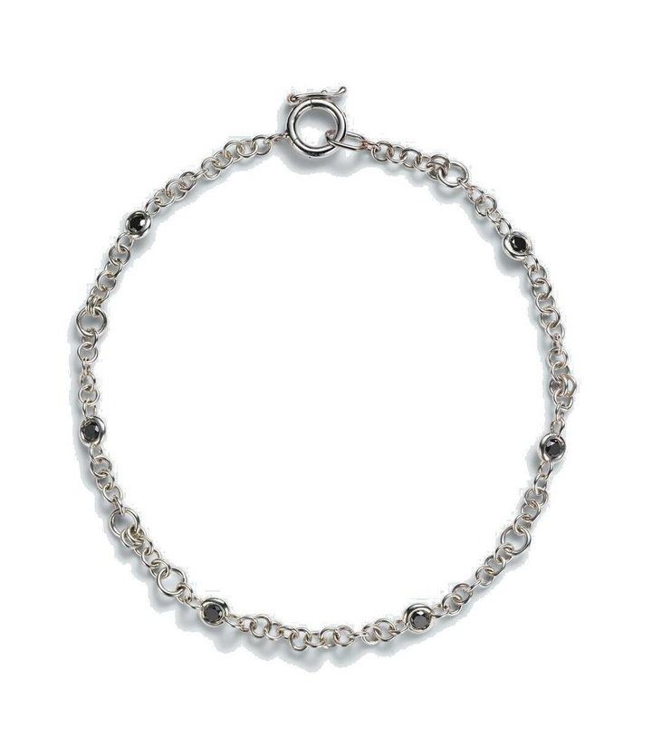 Photo: Spinelli Kilcollin Gravity sterling silver bracelet with diamonds