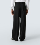 Dolce&Gabbana Wool and silk-blend gabardine suit pants