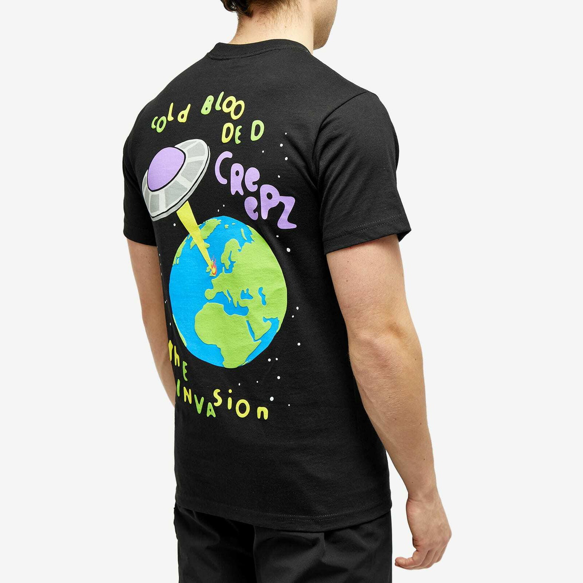 Creepz Men's London Invasion T-Shirt in Black