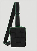 Cassette Crossbody Bag in Black