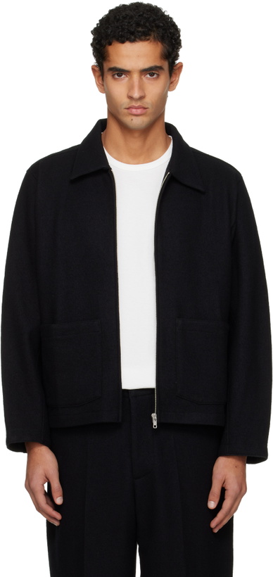 Photo: Lady White Co. Black Loma Blouson Jacket