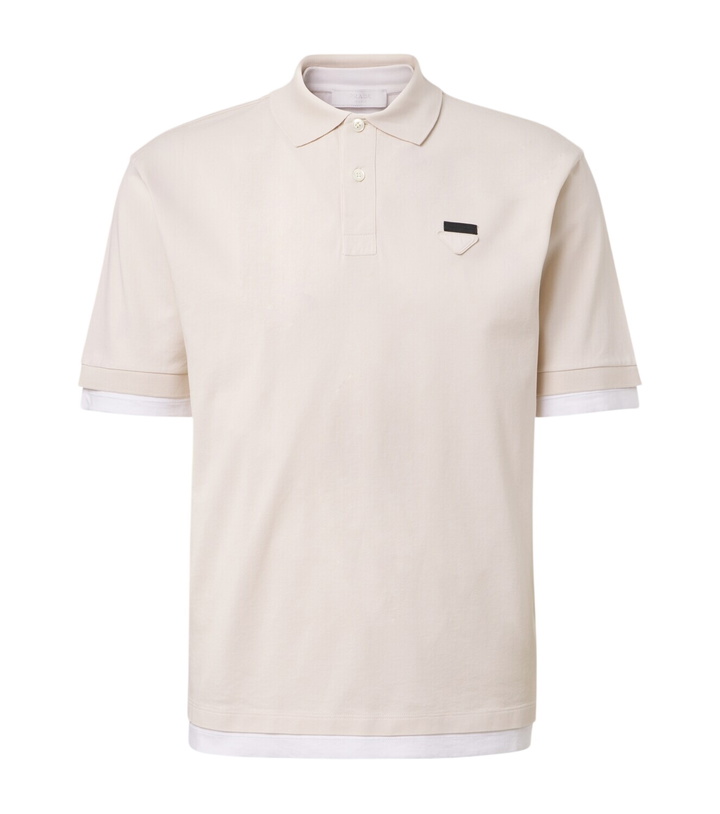 Photo: Prada Cotton polo shirt