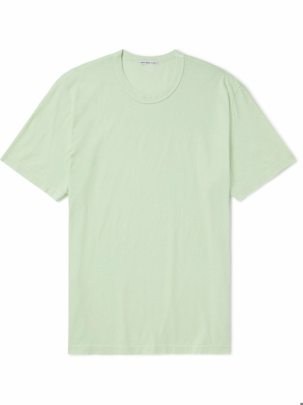 Photo: James Perse - Slim-Fit Combed Cotton-Jersey T-Shirt - Green