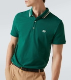 Valentino VLogo cotton piqué polo shirt
