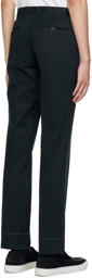 Brioni Navy Four-Pocket Trousers