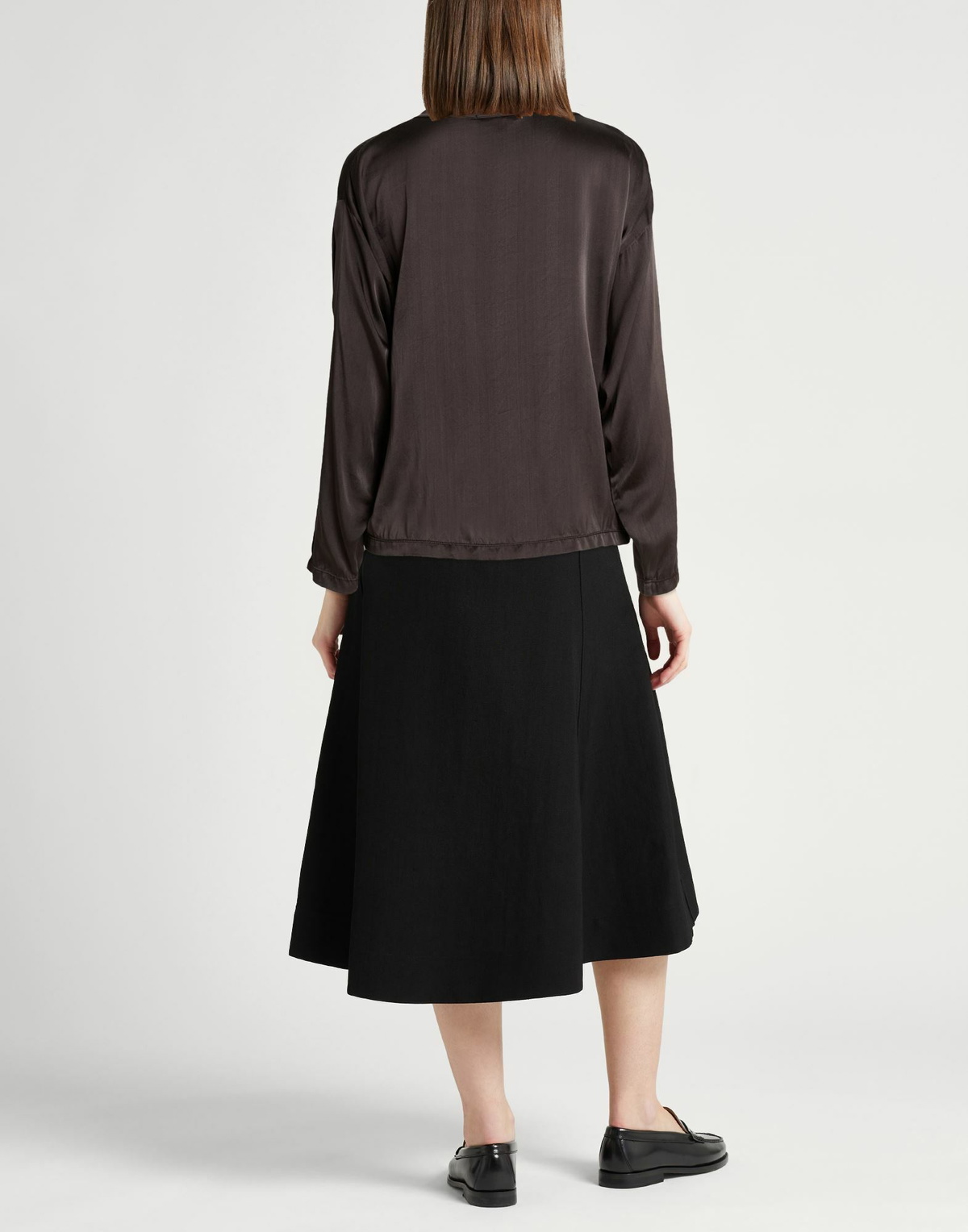 Crossley Womens Shirt Dark in Brown