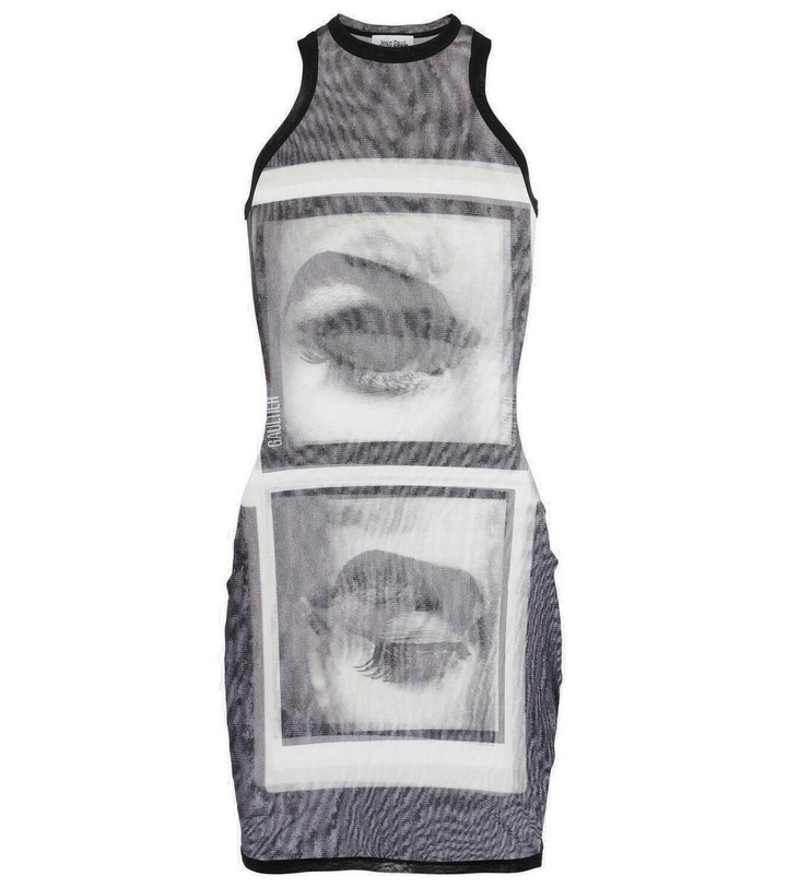 Photo: Jean Paul Gaultier Printed mesh tank top