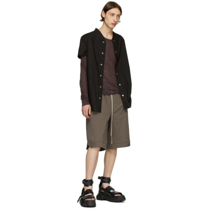 Rick Owens Grey Karloff Boxer Shorts Rick Owens