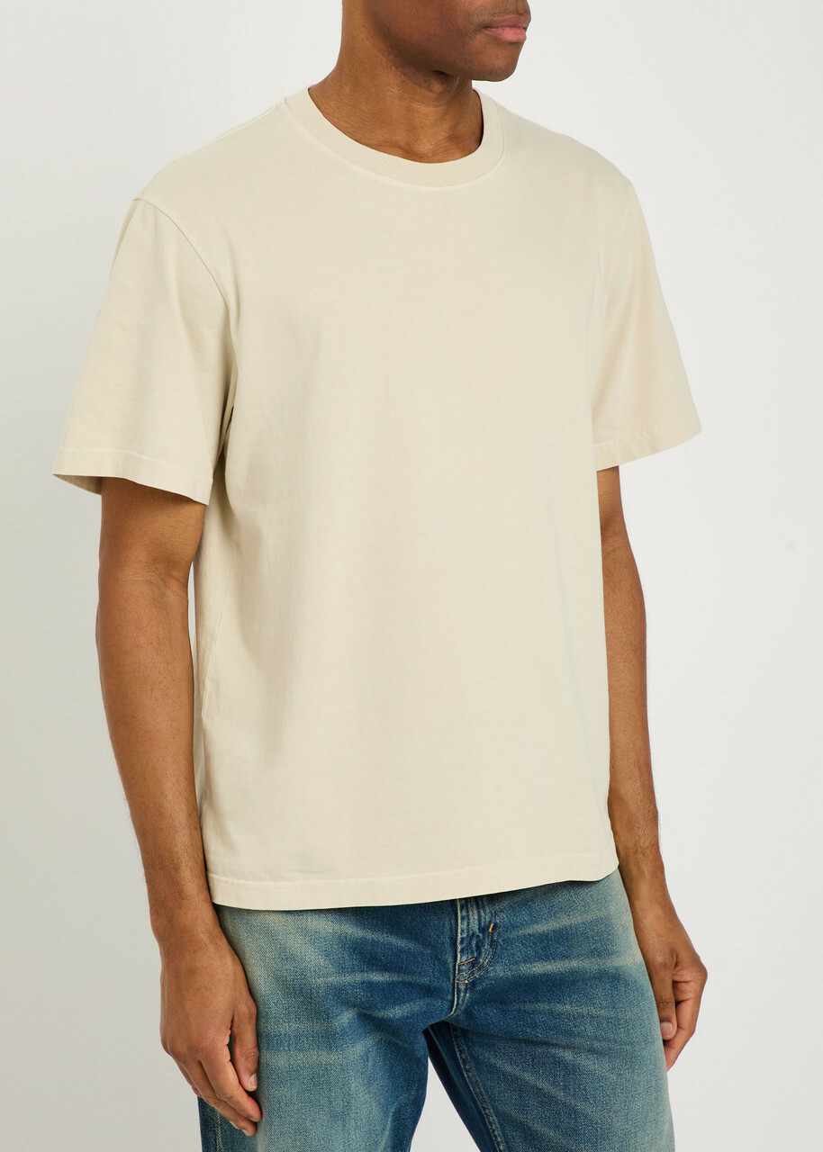 Agolde Asha Cotton T-shirt Beige