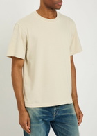 Agolde Asha Cotton T-shirt Beige