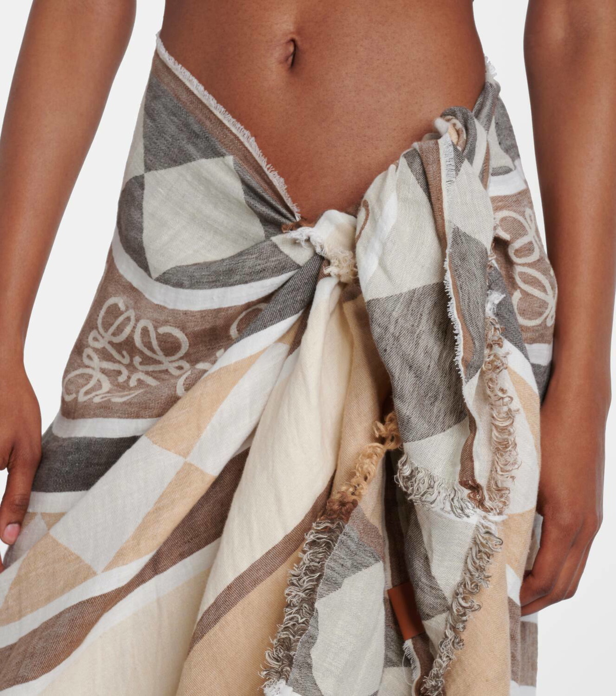 Loewe Paula's Ibiza Anagram beach cover-up