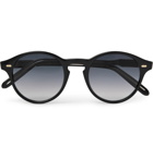 Cutler and Gross - Round-Frame Acetate Sunglasses - Men - Black