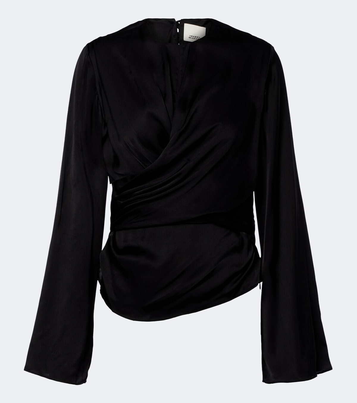 Isabel Marant Neame draped satin top
