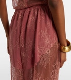 Bananhot Kendall sheer lace balloon pants