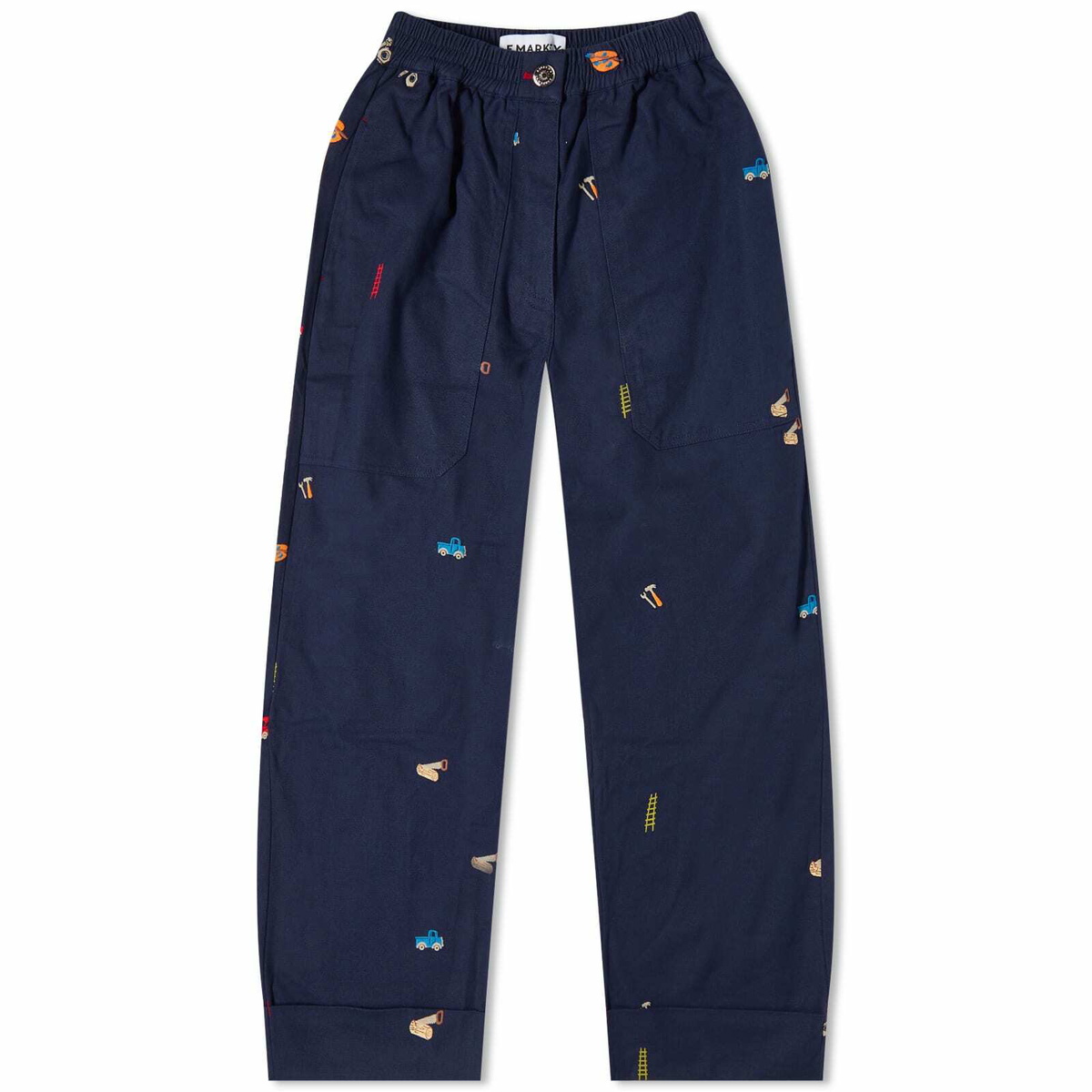 L.F. Markey Women's Beckett Trouser in Navy