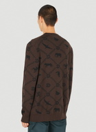 Capasa Milano Jacquard Logo Sweater
