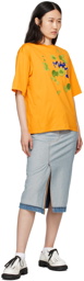 Marni Yellow Dripping Flower T-Shirt