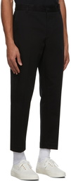 Maison Kitsuné Black Carrot Trousers