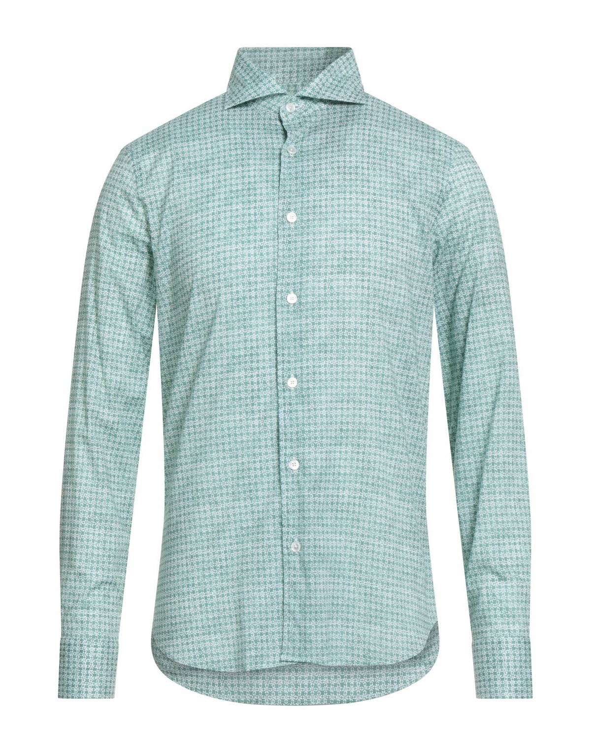 Fedeli Mens Shirt in Green