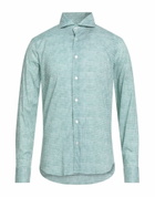 Fedeli Mens Shirt in Green