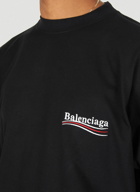 Balenciaga - Logo Print T-Shirt in Black