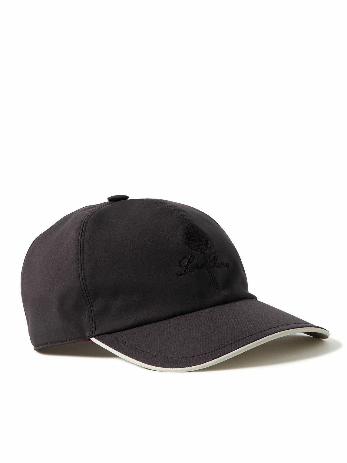 Loro Piana - Logo-Embroidered Storm System® Shell Baseball Cap - Black ...