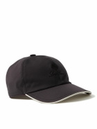 Loro Piana - Logo-Embroidered Storm System® Shell Baseball Cap - Black