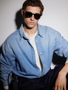 Jacques Marie Mage - Devaux Round-Frame Acetate Sunglasses