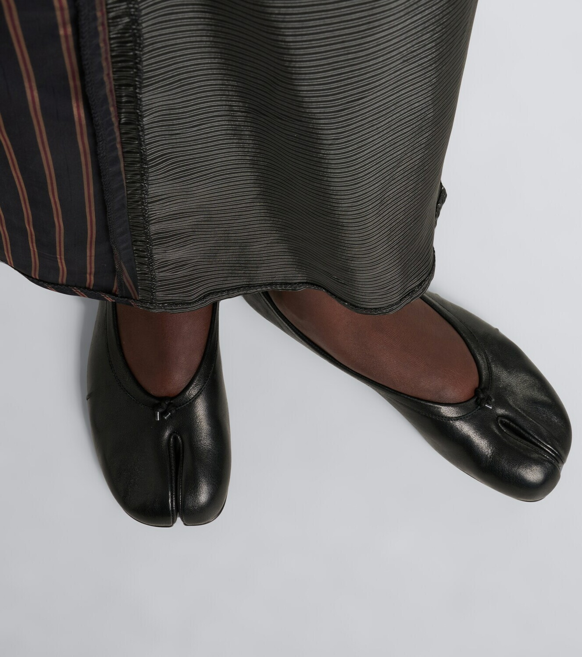 Maison Margiela Tabi leather ballet flats